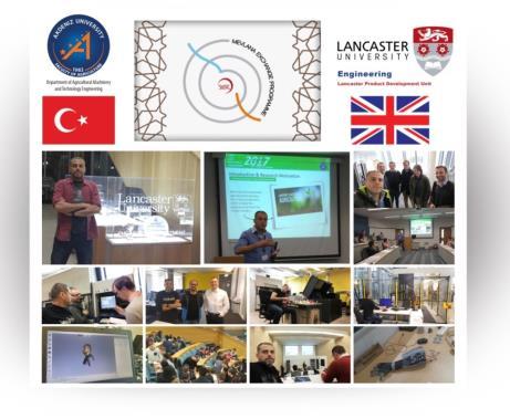 the Lancaster Product Development Unit of Lancaster University in England, and brought the project to a successful conclusion. As part of the project, Prof.