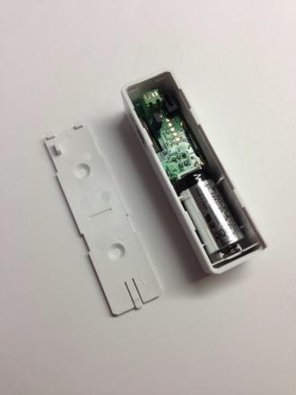 Battery Installation Apply Double-Sided Tape Magnet/Sensor Positioning Sensor DWM1301