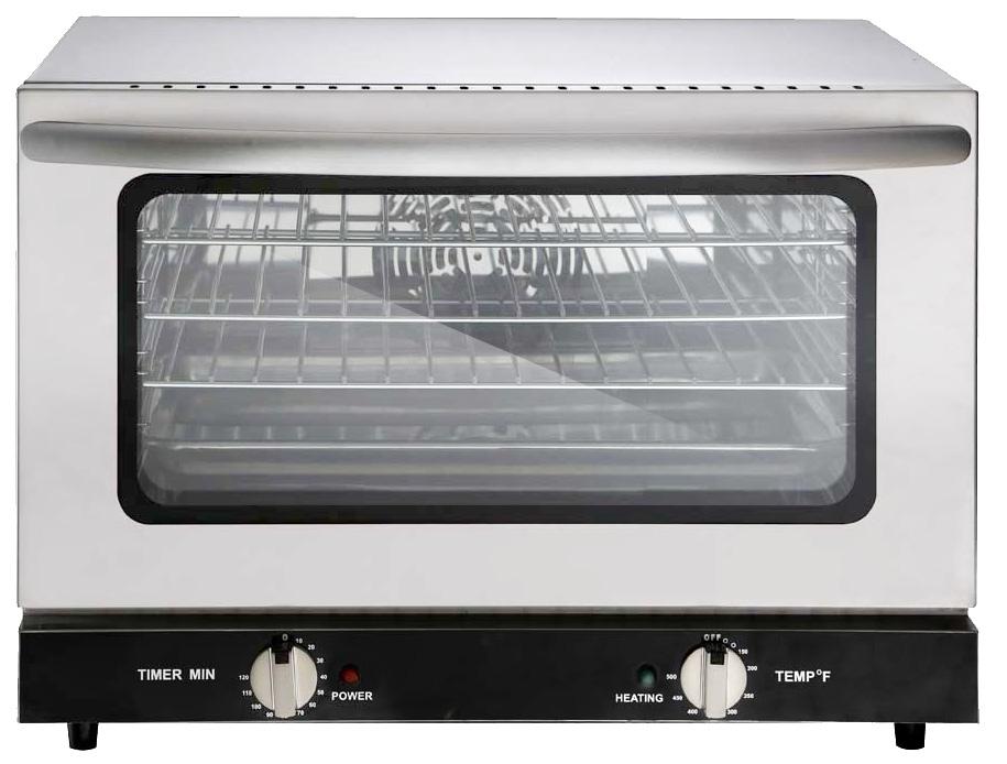 HALF SIZE ITEM NUMBER 43218 CE-CN-0047 1600 watts 47L convection oven for small restaurants, bars, coffee shops, ideal for fast cheese-melting & toasting Functions of Baking, Defrosting, warming,