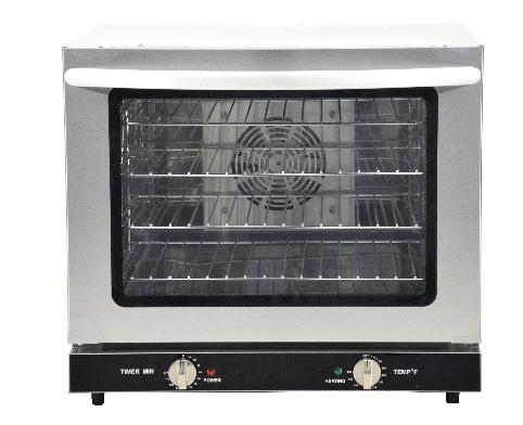 HALF SIZE ITEM NUMBER 45599 CE-CN-0066 2800 watts 66L convection oven for small restaurants, bars, coffee Functions of baking, defrosting, warming, reheating To bake cookies, muffins, steak,