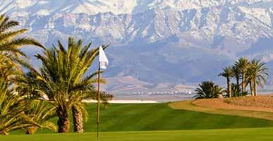 GOLF IN MOROCCO Morocco is one of the world's most exciting up-and-coming