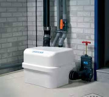 Pipe COMMERCIAL MACERATOR SANICUBIC PRO is equipped with motors and a wireless alarm. It can cater for multiple inlets and can handle both grey and black waste water.