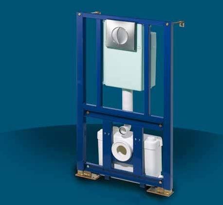Ideal for DOMESTIC RANGE SANIWALL PRO is a WC frame