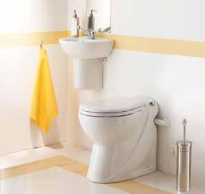 flush system:, L / L Allows a wash basin connection Recommended waste pipe diameter: mm