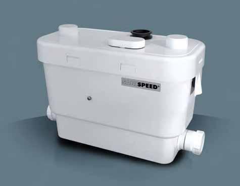 SANISPEED Silence is a powerful grey water pump which is intended for light