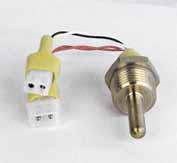 5.6 SENSOR PROBE SERVICE A. Each temperature probe (figure 5.6A) is a temperature transducer. The transducer is embedded into a bulb well, which is threaded into the tank.