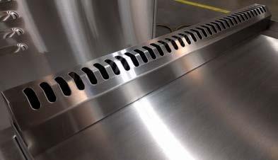 KEEP IN MIND: TWIN EAGLES products are made of all welded stainless steel. It is non-rusting and non-magnetic. Never clean the stainless steel when it is hot.