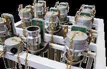 3 IPC Coded Coupling Stations Connection of up to 32 Battery Dryers with 240 Drying Hoppers Optimized Control Manages internal process of the dryer with failure analysis.