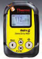 RadEye G/G-10 Gamma Safety Surveys Wide range survey meter RadEye G-10 (SI-units) and RadEye G (US-market) The RadEye G and RadEye G-10 are lightweight and very rugged instruments designed for quick