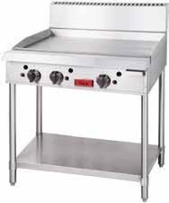 4kW 911(W) x 500(D)mm Burners GL168-P GL171-P Cooking Area 1175(H)