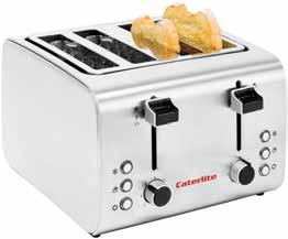 Caterlite 4 Slot Toaster Code Description Power GH439 4 Slot