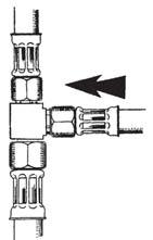 Attach a Connector Hose to a" Male Compression Fitting. Do not overtighten (Fig. 4). 1.