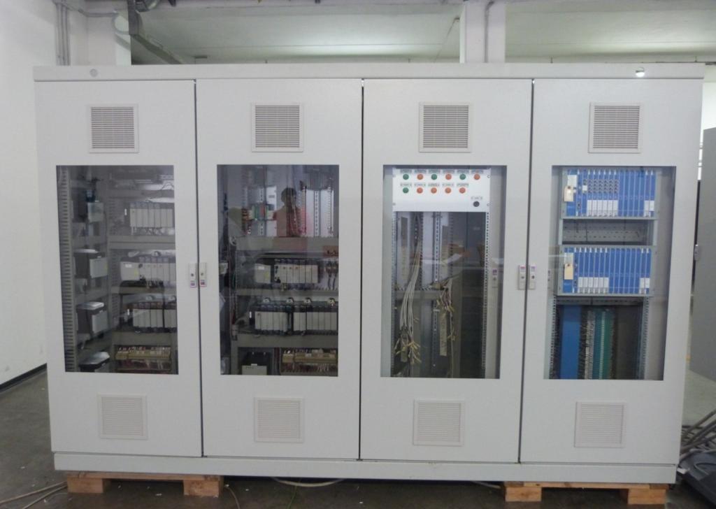 Centrifugal compressor control panel Project with N 3 compressor trains.