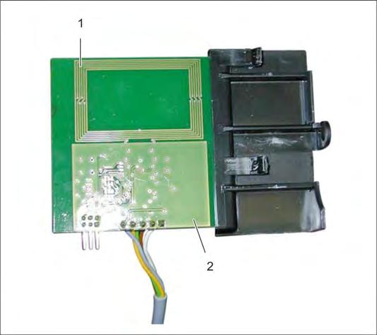 The write-read electronics installed in the RFID attachment can read data from the tag and also write data to the tag.