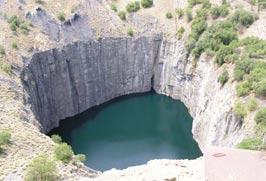 The Kimberley Mine/The Big Hole today. 7.