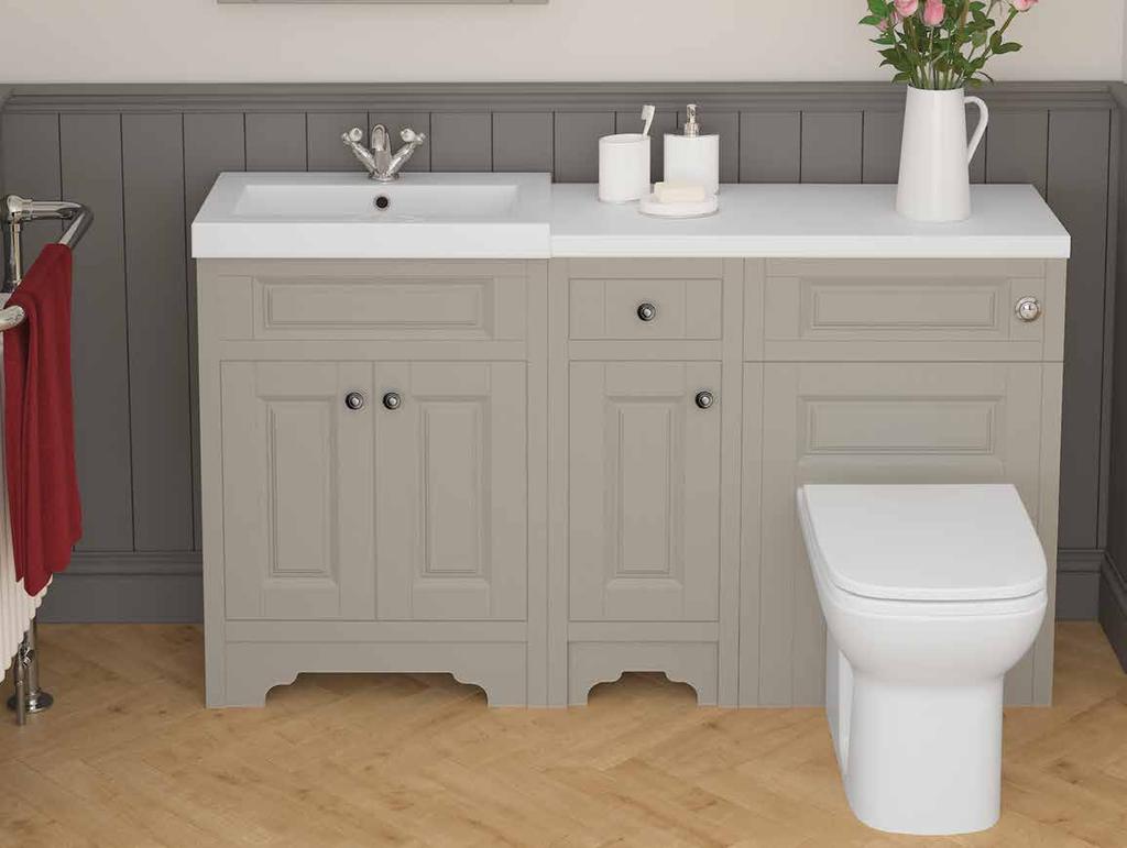 Each finish has been carefully chosen by our team of designers to ensure it is fitting with the classic style.
