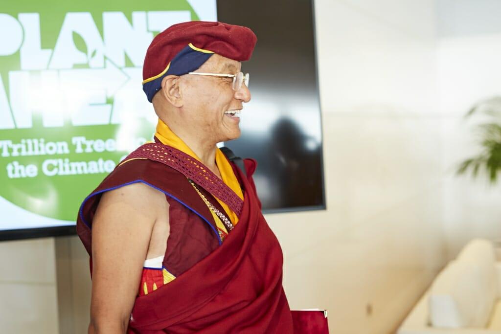The Gyalwang Drukpa, Spiritual Head of the Drukpa Lineage, at the Grimaldi Forum @ Engel & Zimmermann AG, Unternehmensberatung für