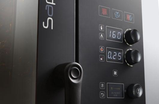 Sapiens, EVERYTHING YOU NEED Sapiens is not lacking any of the automatic or manual controls that are indispensable for the best and most consistent cooking results.