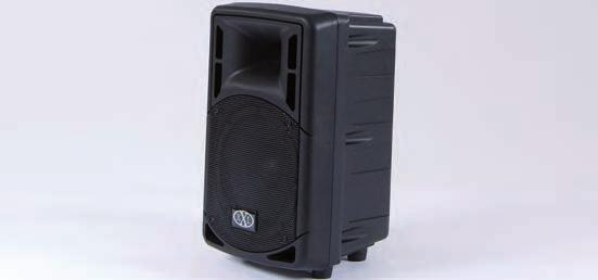 XXL TOP D SERIES - ACTIVE SPEAKERS TOP D series active speakers offer the greatest quality and versatility in their class, in a compact and lightweight drivers.