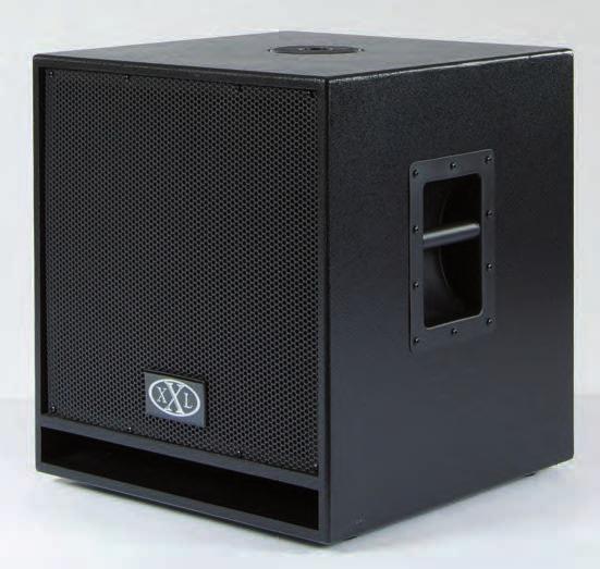 SWD315 - ACTIVE SUBWOOFER XXL SWD315 delivers sub-bass reinforcement in a compact, cabinet grants a great structural rigidity for the best acoustic performance of the 3 voice coil woofer, powered