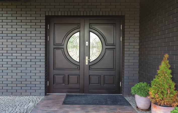 Entrance door Besides standard models, we also do them according to clients project.