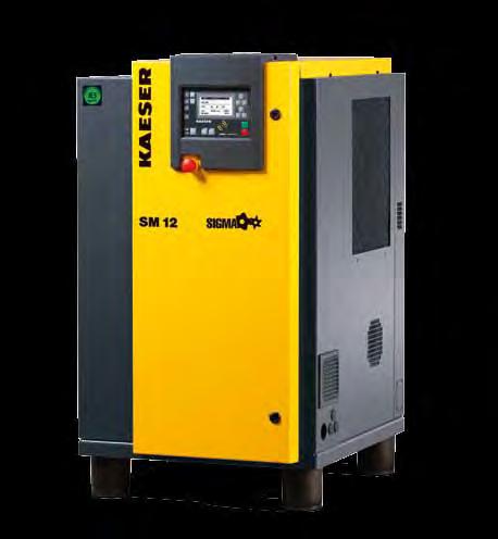 Rotary Screw Compressors SM Series With the world-renowned