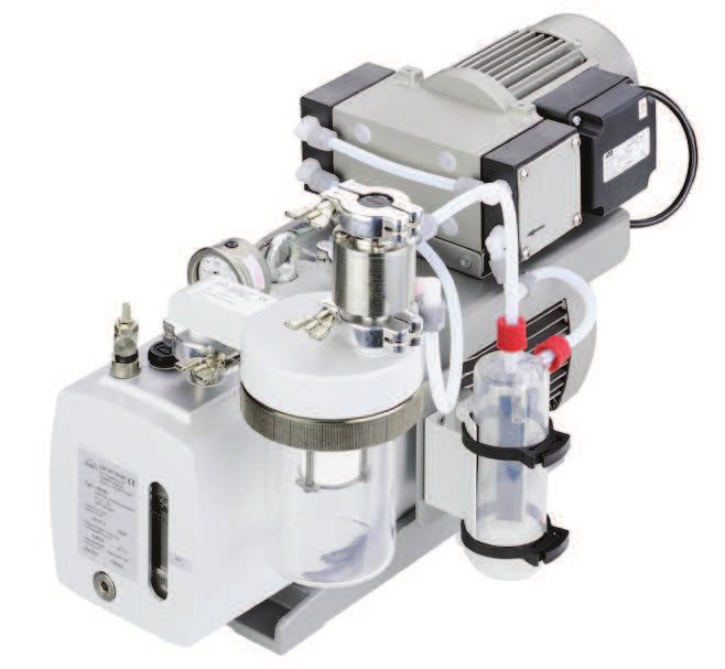 Chemvac 6 Z-101 109030 12 Z-301 109031 23 Z-301 109032 Chemvac The combination of a diaphragm pump with a rotary vane pump was developed to take advantage of the strong points of each type of pump.