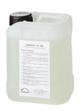 Labovac 12S - Paraffin based mineral oil For pumping air, chemically inert permanent gases - water vapour, solvent vapors. Oil service cycles can be extended by using a chemical oil-filter.