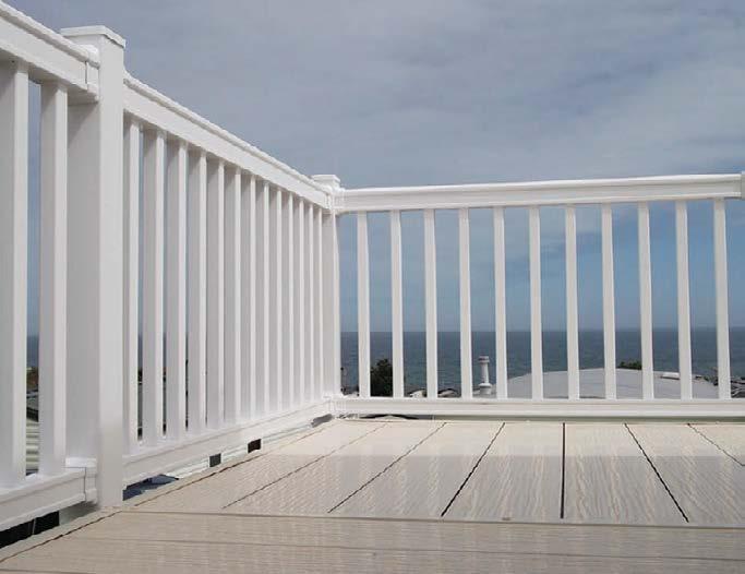 Liniar PVCu decking Your Liniar decking should be installed on a galvanised steel sub-frame in accordance with the instructions in our installation guide.