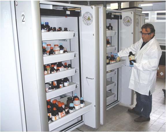 Storage of hazardous materials Hazardous materials must be held or stored in such a way to withstand any potential danger and not endanger lives or the environment.