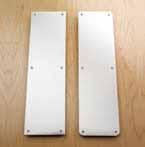 If specifying a bolt through pull handle, appropriate push plates are available for fixing to the push side of the door (see page 5) 00 Pull Handles Elliptical Section Designed to be compatible with