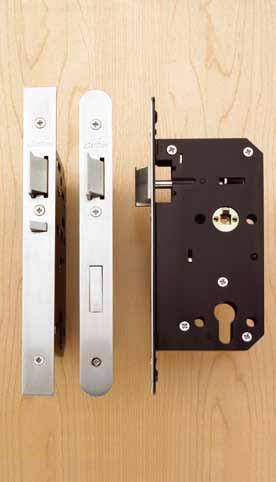 ORBIS CLASSIC MORTICE CYLINDER LOCKCASES Euro Profile Mortice Lockcases Radiused forend An integrated series of modular euro profile cylinder mortice lockcases designed to meet the requirements of BS