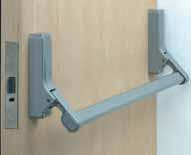 Each product when operated withdraws either the bolts or the latch, releasing the door for immediate escape in the event of an emergency.