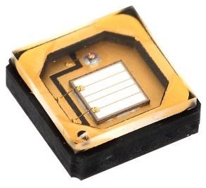 Deep UV LED - 340nm UV CA3535 series (CUD4GF1A) CUD4GF1A RoHS Product Brief Description CUD4GF1A is a deep ultraviolet light emitting diode with peak emission wavelengths from 340nm to 345nm.
