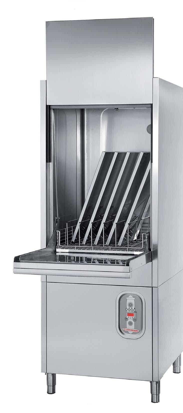 Applications Restaurants Bakeries and Cake Shops Hotels Cafeterias Hospitals ADVANTAGES Frame, tank and panelling made of stainless steel AISI 304 Steam evacuation system Removable filter on pump