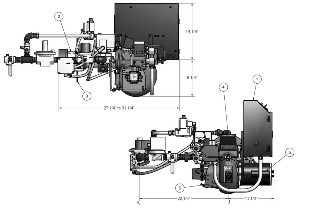 Model 702G/O Advanced gas/oil burners Instruction manual 9.