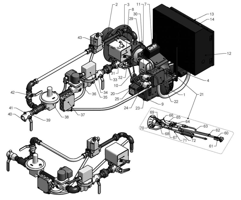 Model 702G/O Advanced gas/oil burners Instruction manual 1.