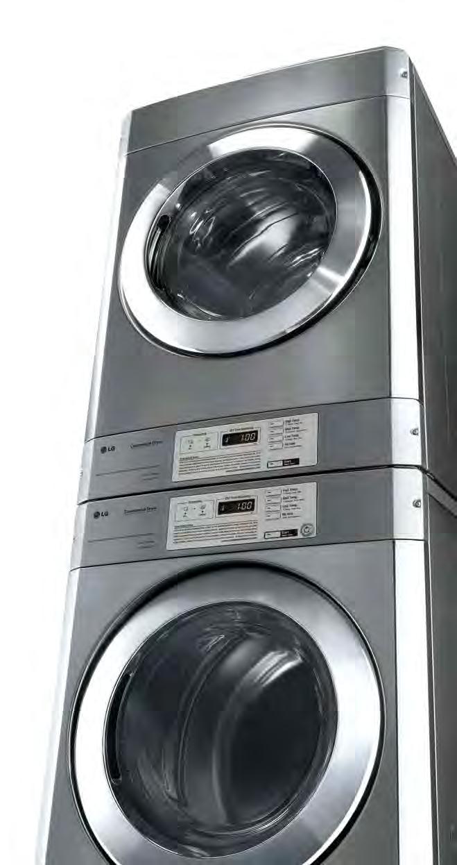 When you choose the LG Commercial Laundry Systems, you get a total laundry solution including the most suitable