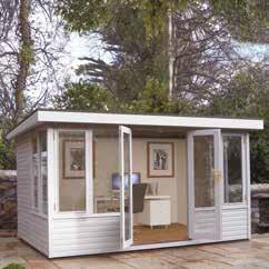 The Oxford The Oxford Range of Summerhouses offers an alternative to the