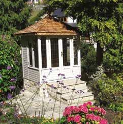 The Richmond This neat square summerhouse is