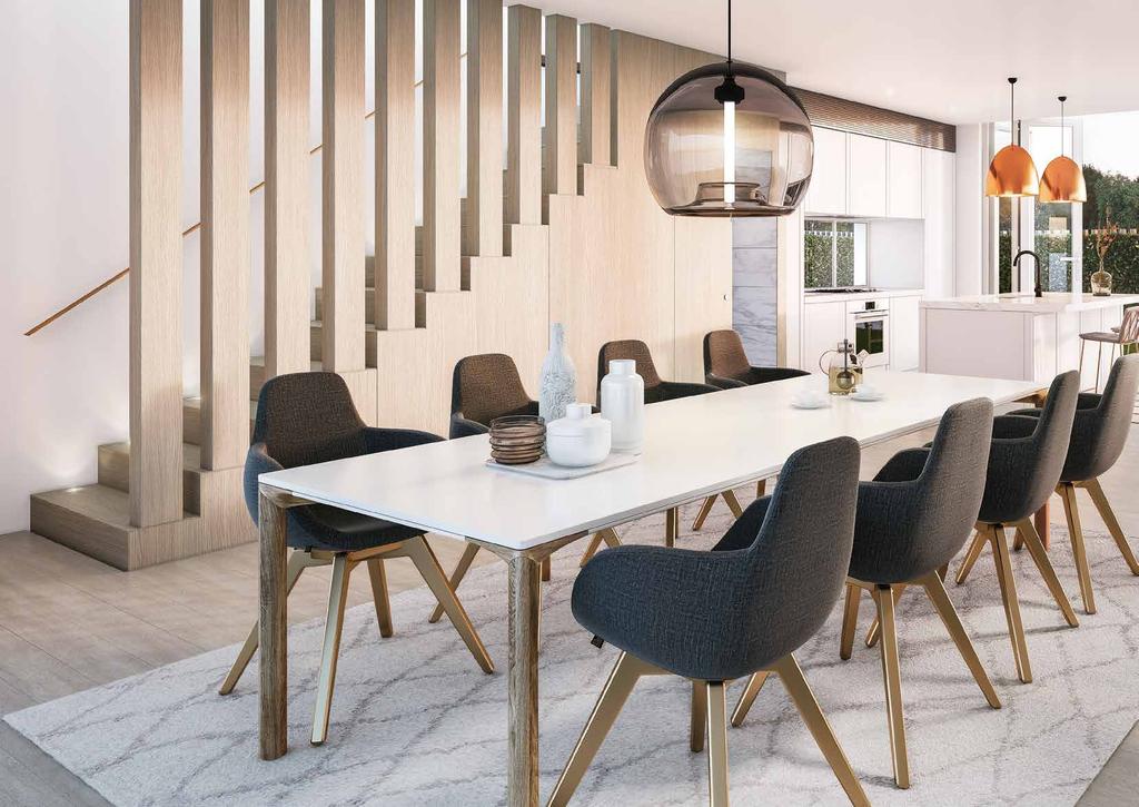 STEP INTO YOUR NEW HOME In keeping with the architect s vision for a suite of residences effortlessly blurring the conventionalism of interior and exterior living; the interior scheme for The Eve is
