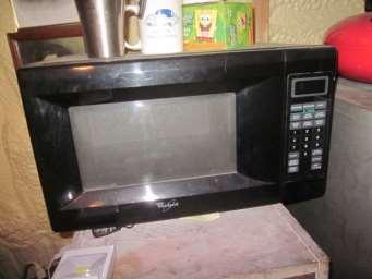 microwave oven black