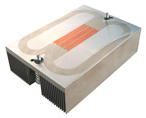 Heat Pipes are great thermal energy transporters that use an evaporator and condenser in place of a solid conductor.