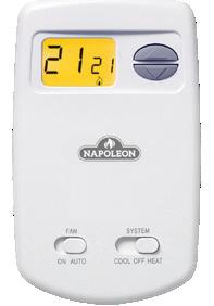 NT44HCNPV H/C Non-Programmable Thermostat -