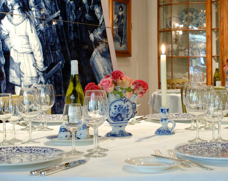 It is also possible to combine your event with a visit to the Royal Delft Experience. WEBSITES: www.