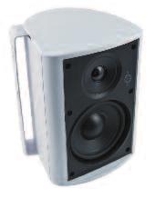 COMMERCIAL SPEAKER APPLICATIONS Shown in White IO-570 5-1/4 2-way Cabinet Loudspeaker 70-100 Volt / 8 ohms 5-1/4 Poly woofer with butyl rubber surround & 5-1/4 2-way acoustic suspension loudspeaker