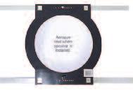 Standard J-Box Coverplate for MR-1 Round Aluminum Coverplate Sized exactly to fit a standard J-Box Painted white Sold and shipped individually Also sold 12 to a subcarton or 96 to a case (master