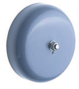 914 Alarm Bell Robust alarm bell High protection rating IP 66 Dimensions (Ø x Depth): 167 mm x 76 mm Steel bell, epoxy dust enamelled Connection: Screw terminal max. 1.5 mm 2 Cable gland M16 x 1.