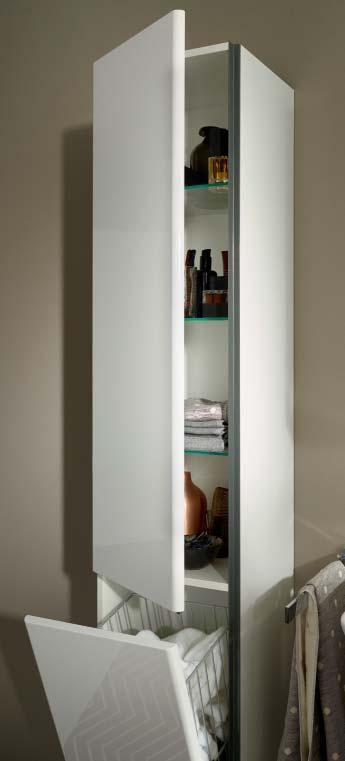 does the impressive tall cabinet, which offers