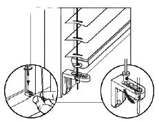 8a 8b) Optional Tilt and Turn (TAT) brackets For Tilt and Turn windows, brackets with a clamp mechanism may be used.
